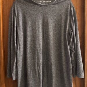 Under Armour Threadborne Dark Gray Long Sleeve Shirt